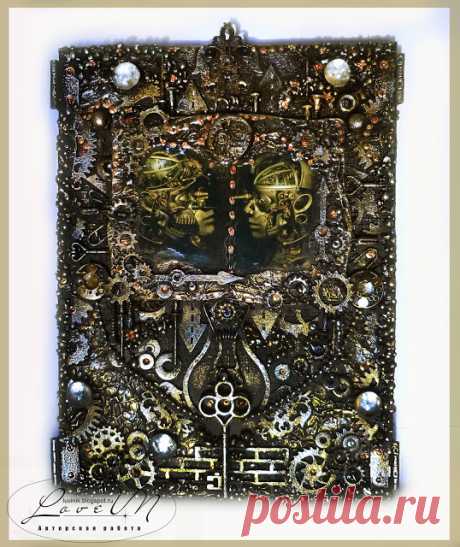 Mixed Media...and not only...: Панно в стиле стимпанк