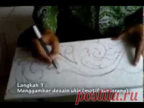 tutorial seni ukir sterofoam