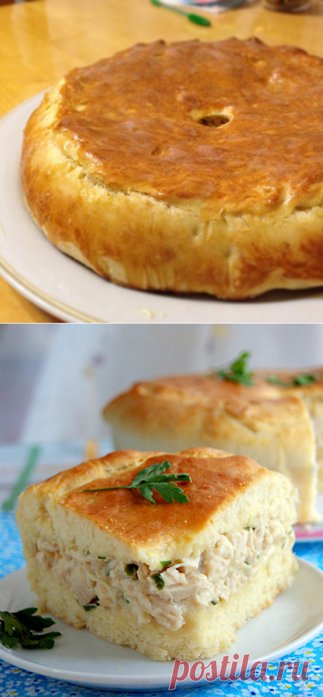 494. Пирог с курицей