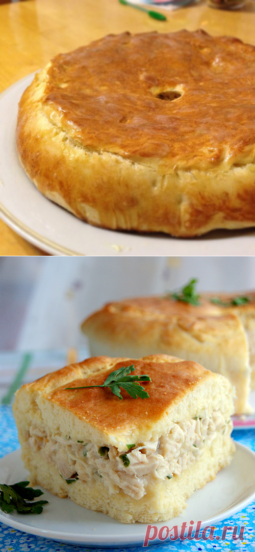494. Пирог с курицей