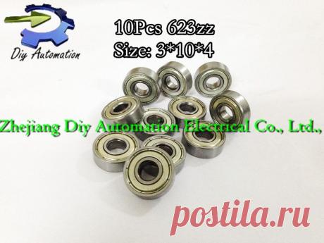 bearing press Picture - More Detailed Picture about Free shipping 10pcs 623ZZ ABEC 5 3*10*4 623Z Miniature Ball Radial Ball Bearings Picture in Deep Groove Ball Bearing from Zhejiang Diy Automation Electrical Co., Ltd. | Aliexpress.com | Alibaba Group