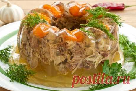 Украшение любого торжества! Заливное из курицы — Фактор Вкуса