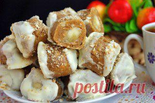 КОНФЕТЫ С БАНАНОВОЙ НАЧИНКОЙ