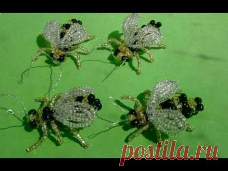 Пчелка из бисера