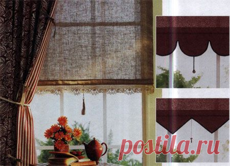 Как сшить штору роллер | WomaNew.ru - уроки кройки и шитья!