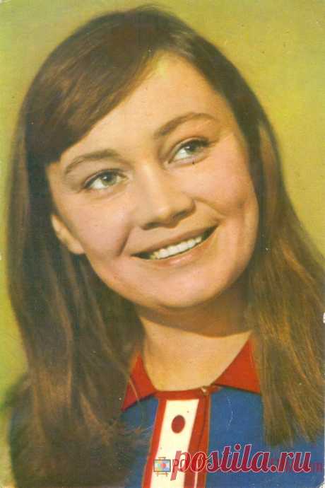 1970. Лариса Лужина - о1824 | POSTCARDSMUSEUM.com