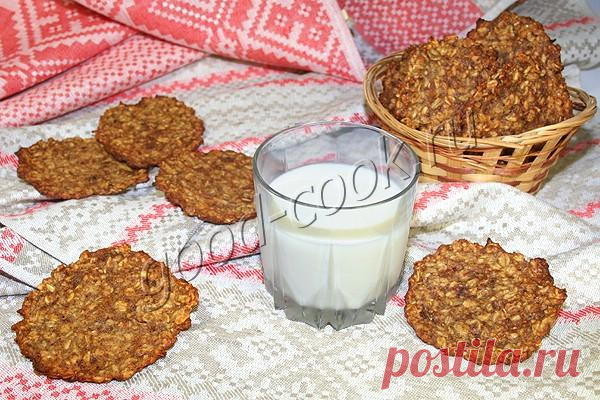 овсяное печенье с бананом и финиками. Рецепт приготовления