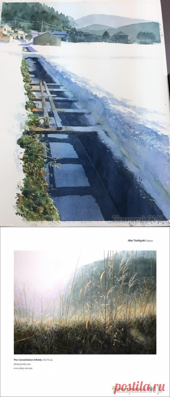 Художник из Японии Abe Toshiyuki