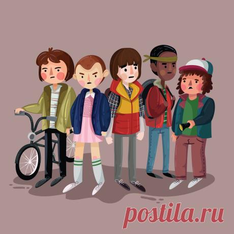 Stranger Things poster stranger things illustration Art | Etsy