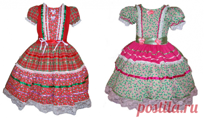 Выкройка нарядного летнего платья для девочки (Шитье и крой) – Журнал Вдохновение Рукодельницы