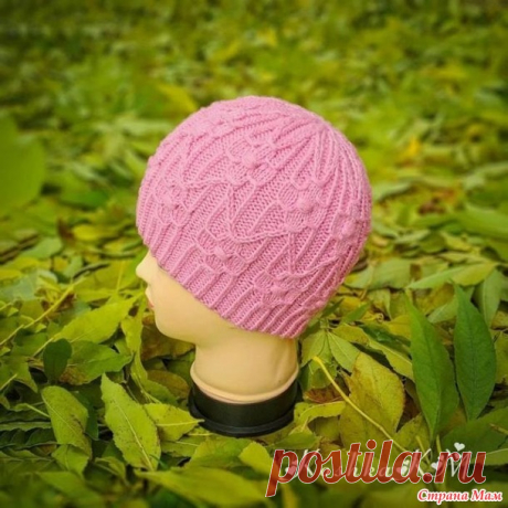 Шапочка "Цветочная фантазия" (Flower_fantasy_hat) - В.Г.У. - Вязаные Головные Уборы - Страна Мам