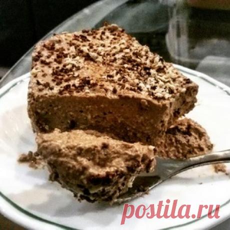 Диетический творожно-шоколадный десерт - кулинарный рецепт