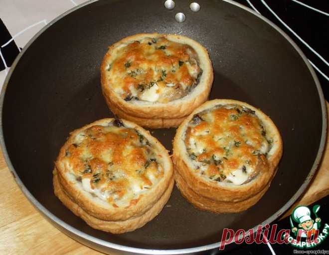 Жюльен с грибами
