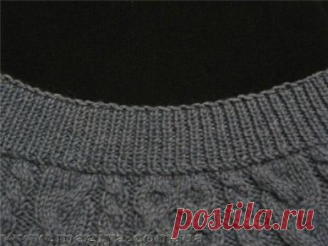 КРАСИВАЯ ОБРАБОТКА ГОРЛОВИНЫ (Уроки и МК по ВЯЗАНИЮ) – Журнал Вдохновение Рукодельницы