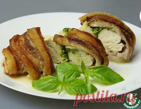 Нежнейшая куриная грудка с соусом "Песто" – кулинарный рецепт