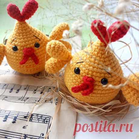 PDF Цыплёнок Желток крючком. FREE crochet pattern; Аmigurumi bird patterns. Амигуруми схемы и описания на русском. Вязаные игрушки и поделки своими руками #amimore - маленький цыпленок, цыплята к Пасхе.