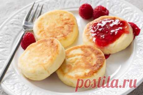 СЫРНИКИ БЕЗ МУКИ.