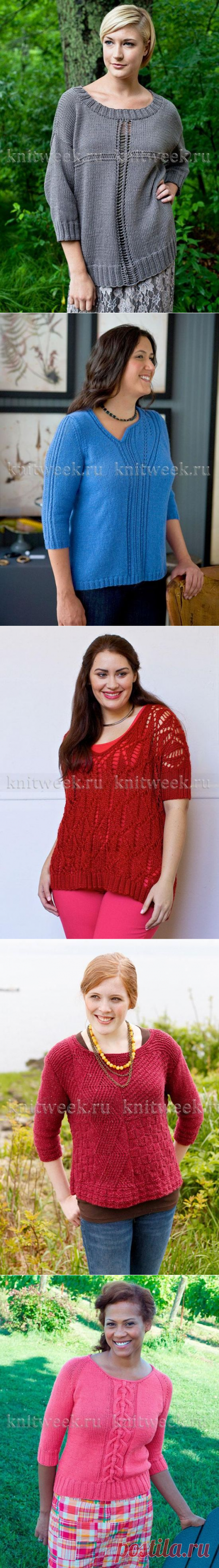 Дизайнер Norah Gaughan (Нора Гохан): джемперы и пуловеры для полных дам. Спицами. / Обсуждение на LiveInternet - Российский Сервис Онлайн-Дневников