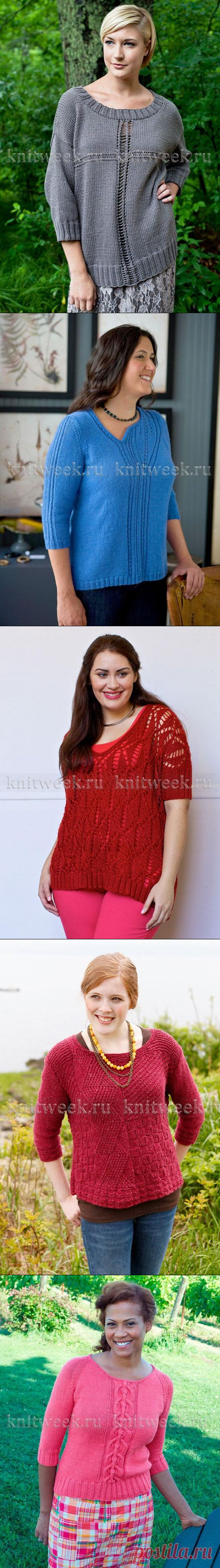 Дизайнер Norah Gaughan (Нора Гохан): джемперы и пуловеры для полных дам. Спицами. / Обсуждение на LiveInternet - Российский Сервис Онлайн-Дневников