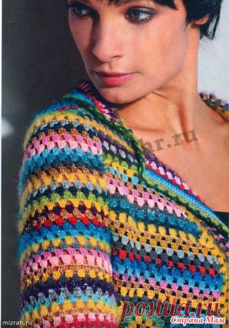 Длинный жакет (пальто) в стиле &quot;ампир&quot; крючком - Все в ажуре... (вязание крючком) - Страна Мам