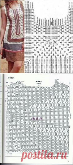 Подборка схем для вязания летней одежды
