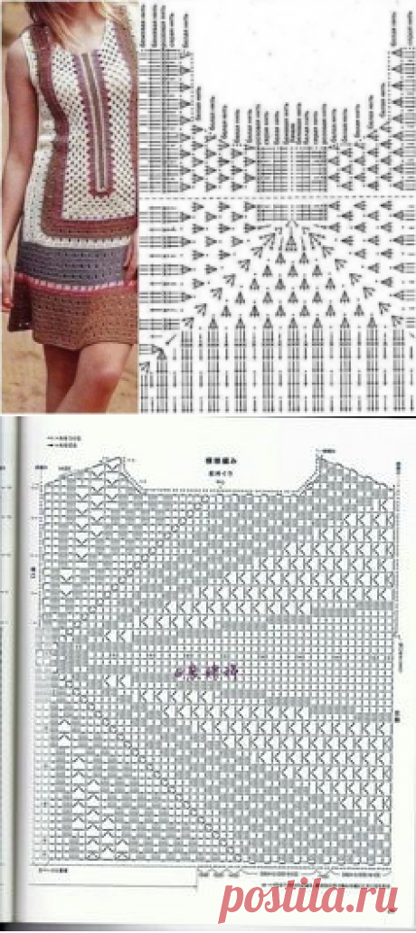Подборка схем для вязания летней одежды
