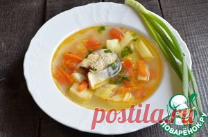 Суп со скумбрией - кулинарный рецепт