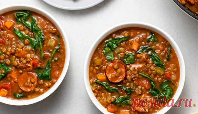 Карри из чечевицы со шпинатом: вегетарианский рецепт с изобилием ароматных специй