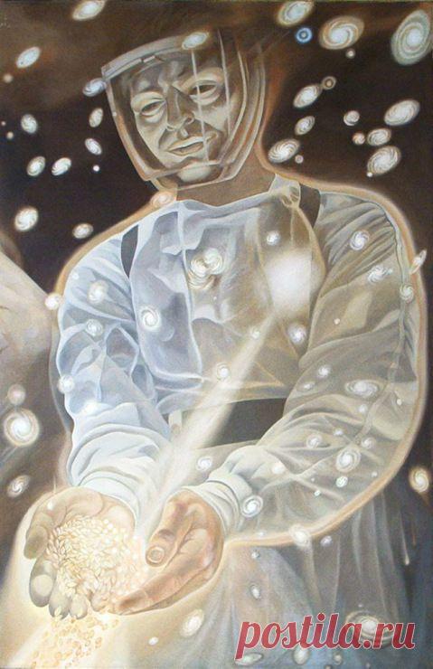 Я ЖИЗНЬ ДАЮ ЗЕМЛЕ...
Живите, люди, любите Жизнь!
ПРОШУ Я ВАС, УБРАТЬ ВОЙНУ 
С ПОВЕРХНОСТИ ЗЕМЛИ: 
Я - СЕЯТЕЛЬ ЖИЗНИ!