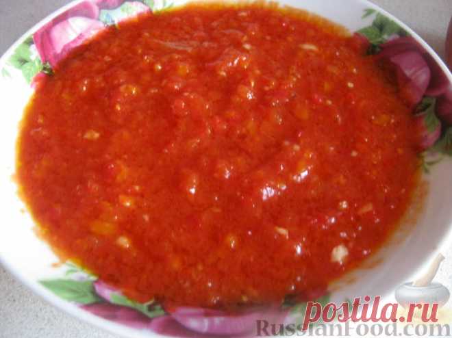 Рецепт: Аджика «Огонек» на RussianFood.com