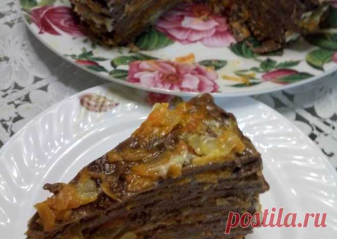 (1) Тортик из куриной печени Автор рецепта Галина Ковалёва - Cookpad