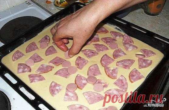БЫСТРАЯ и ВКУСНЕЙШАЯ Пицца 
Чтобы не потерять рецепт, жмите 
