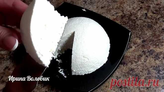Адыгейский сыр из магазинного молока. Обалденно вкусный