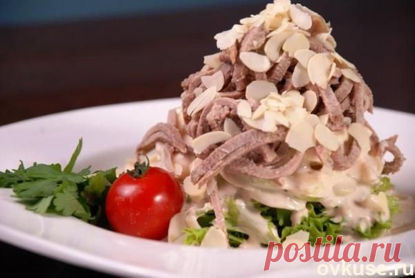 Салат с говяжьим языком - Простые рецепты Овкусе.ру