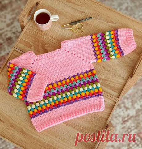 Abrigo para niña en Crochet (Esquemas) ♡ - Mil Ideas en Crochet