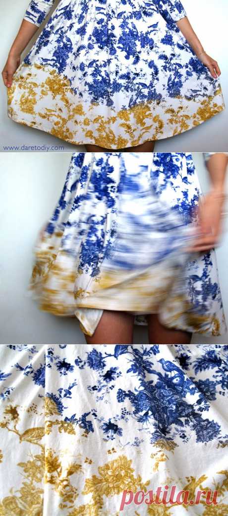2-минутная переделка платья (Diy) / Платья Diy / Модный сайт о стильной переделке одежды и интерьера