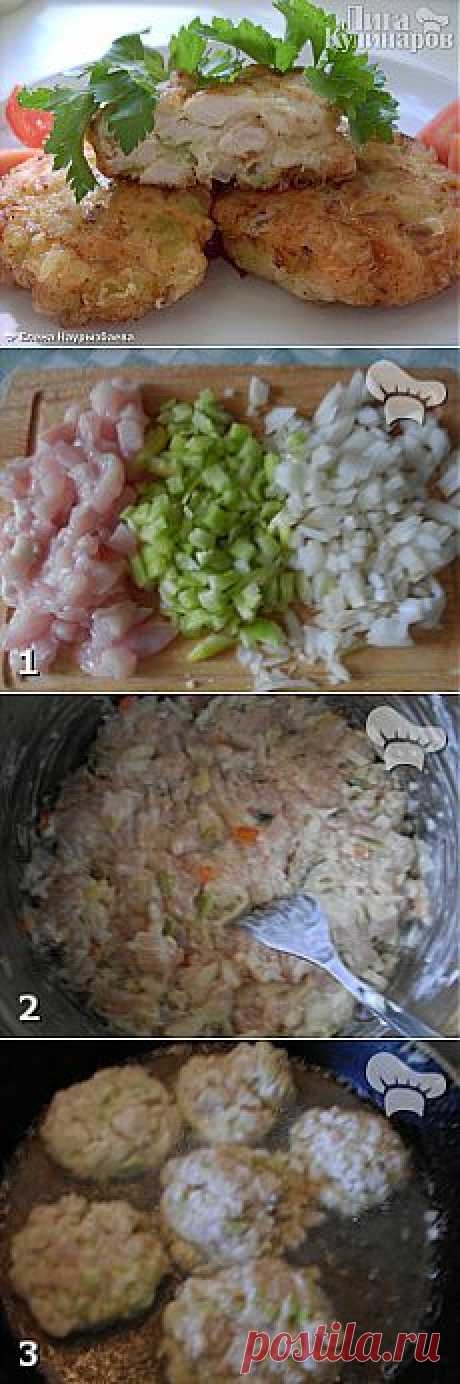 Сочные котлеты из куриной грудки.