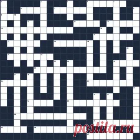 Онлайн-кроссворд №146 - Пасхальный кролик (21x21)