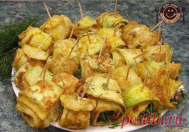 Жареные кабачки 