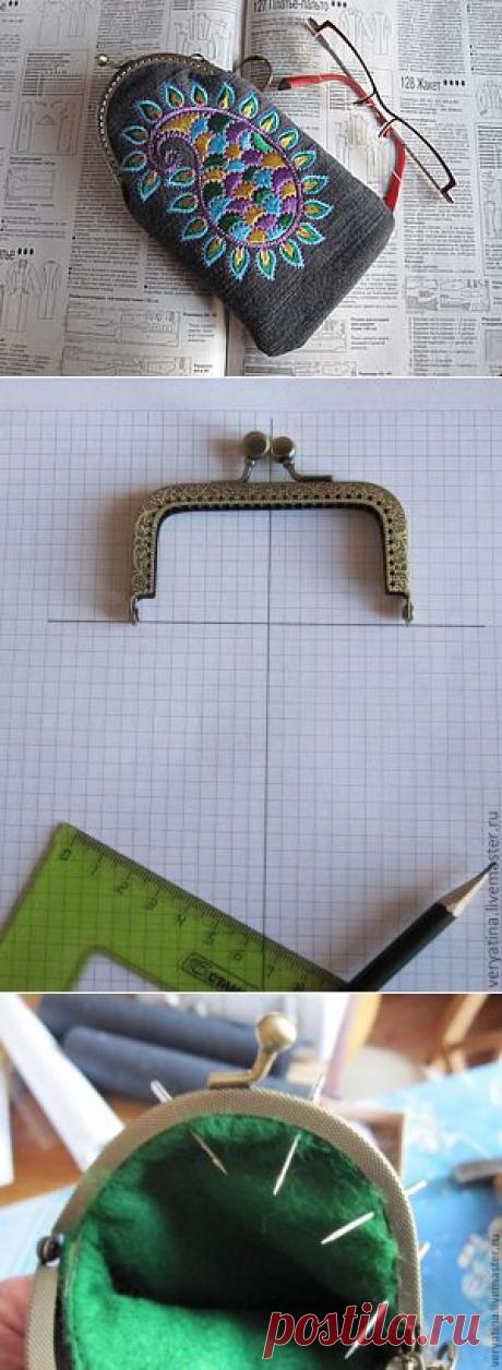 Шьем очечник с фермуаром