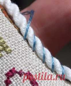Scissor Fob #2 (with corded edging) – Focus on Finishing