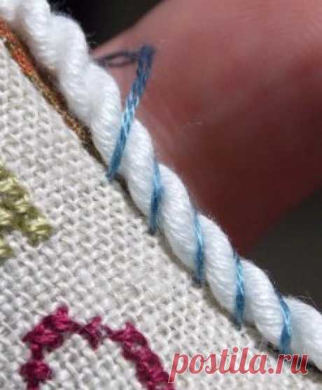 Scissor Fob #2 (with corded edging) – Focus on Finishing