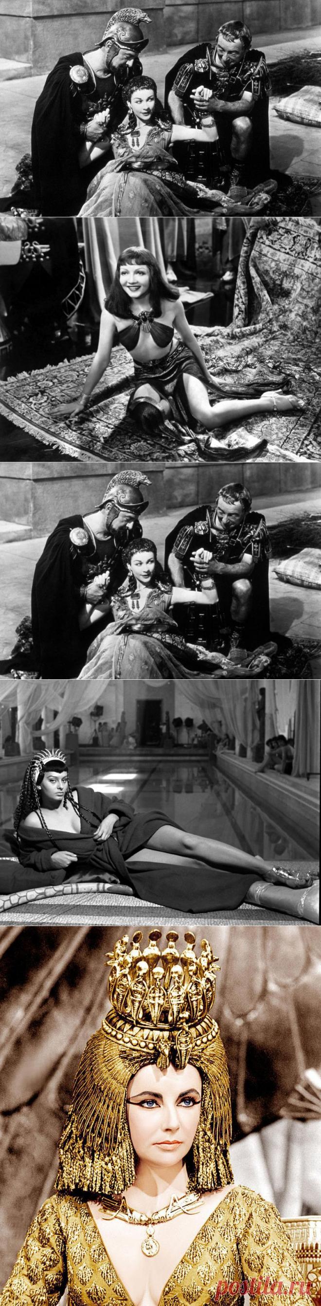 Вивьен Ли и еще 6 ярких образов Клеопатры на экране | Ностальгический клуб любителей кино .