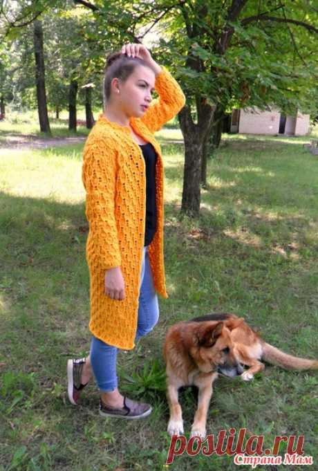 Пальто крючком - Вязание - Страна Мам