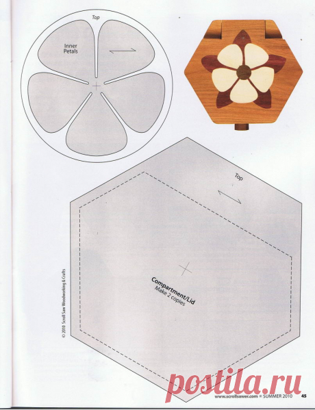 Woodtools - Журналы - ScrollSaw Woodworking & Crafts Sum 2010