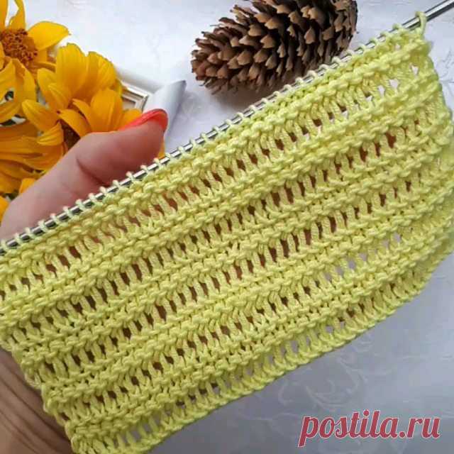 Yazlig bir model 🤩👌🏻
.
.
Video @_inna.inessa 🌸
.

Daha çox model üçün seyfeni izlemeyi unutmayin. @knitting_patternss .
#узорспицами #крючок #спицы #схемаузора #мк #мастеркласс #кардиган #шапка #вязаниеспицами #бесплатныймастеркласс #описаниевязания #вязание #knitting #вяжунемогуостановиться #toxunmaelisleri #wool #aztagrambaku #вяжутнетолькобабушки #вяжутвсе #вяжутвсекромебабушек #люблювязать #рукоделие #росток #ручнаяработа #хендмейд #handmade #hm #вязаныйсвитер #вяз...