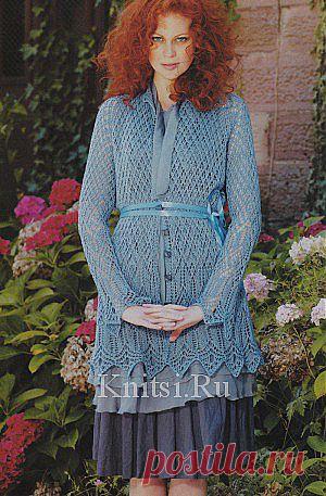 Кардиган "Вольная птица". Вязание для женщин / Кардиганы / Спицами