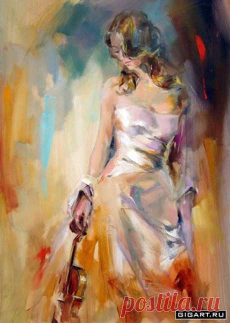 Художница Анна Разумовская...* - 76 фото. Фотографии Валерий Семкив.