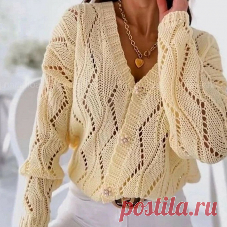 «Женственно и красиво!» — 6 ажурных кофточек спицами | Paradosik_Handmade Пульс Mail.ru Женские ажурные кардиганы спицами. 6 элегантных моделей, с описанием и схемами вязания.