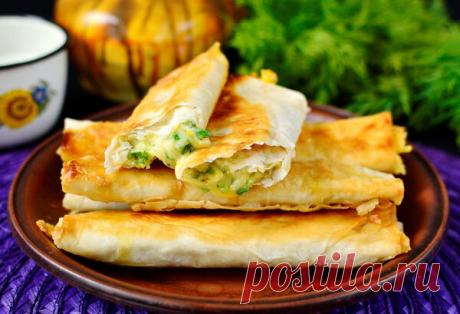 Сырные палочки из лаваша: со сковороды аппетитнее